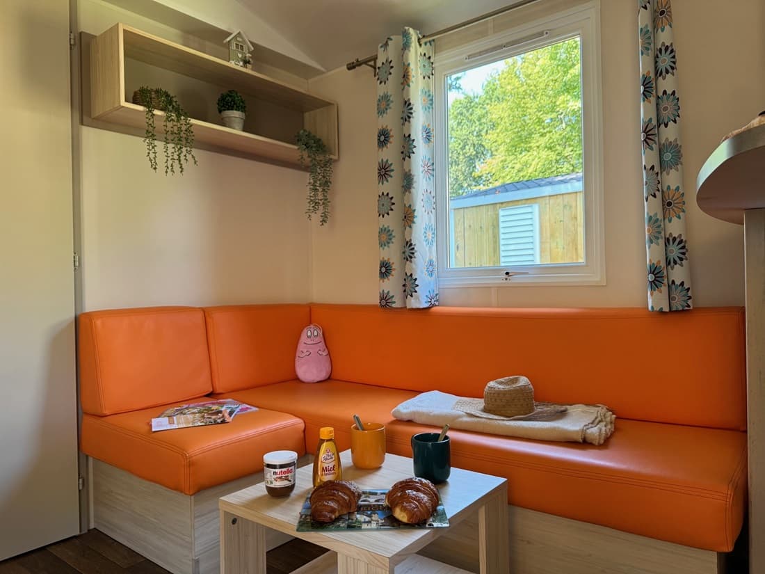 mobilhome-coté salon