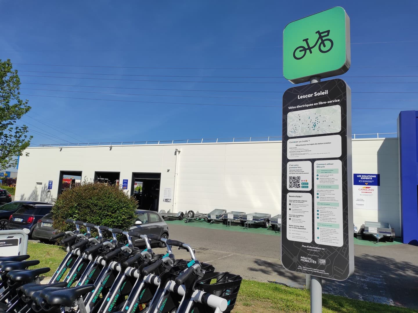 Station location Idécycle - Lescar Quartier Libre - mode d'emploi