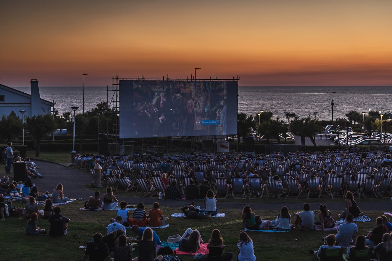 Monciné à la plage