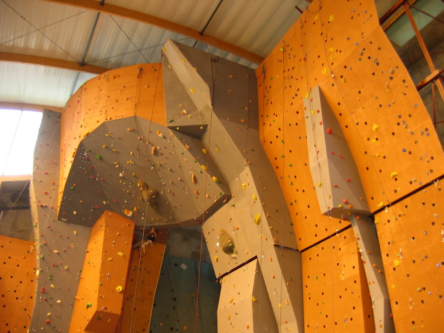 Halle des sports - escalade - Pau - mur 3