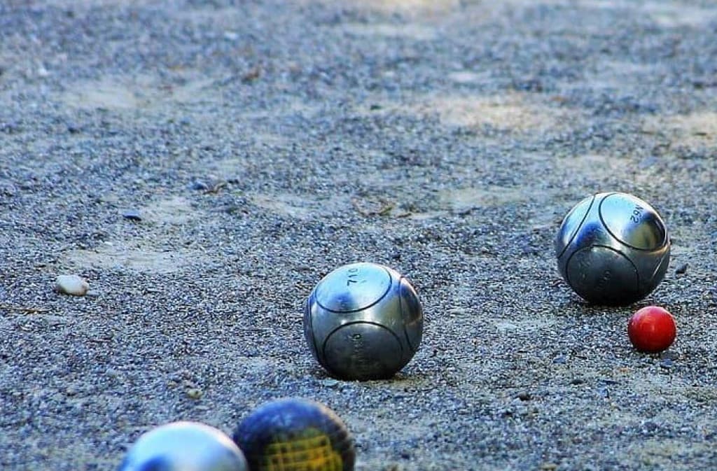 Pétanque en doublette