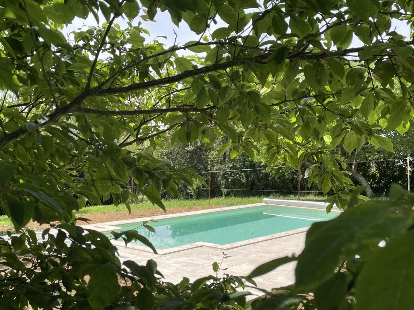 Piscine du Gîte les Granges à Fargues avec Gîtes de France Landes