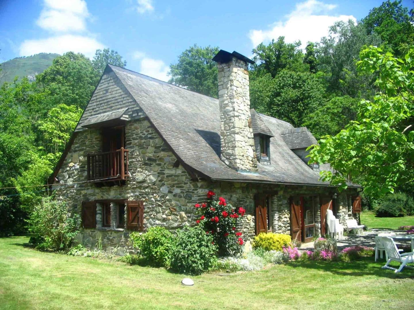 photo maison vue extérieur