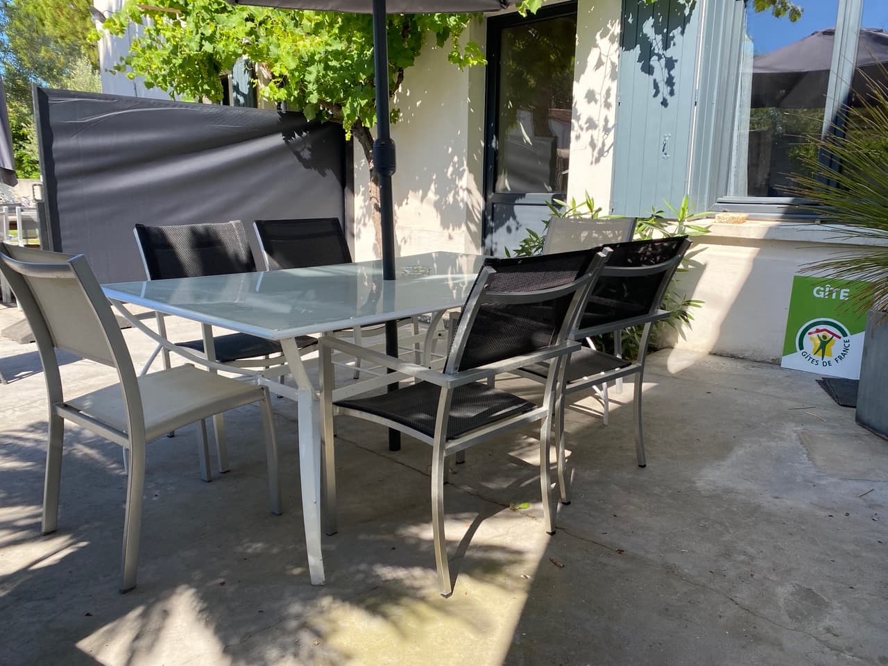 Table de jardin