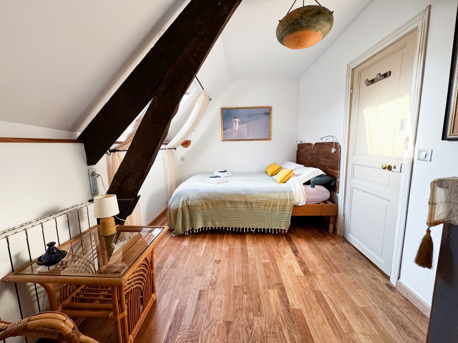 Chambre PRAIRIEvue depuis salle d'eau/WC