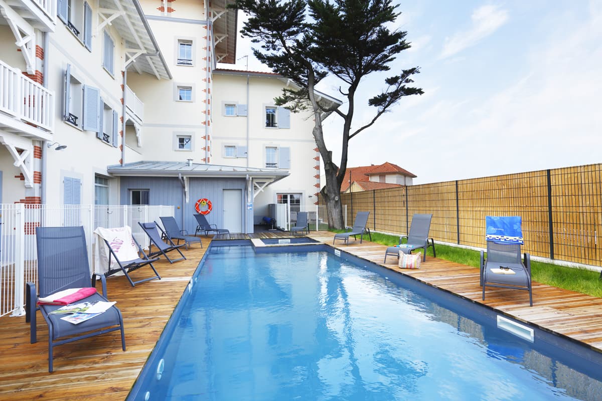 Vue piscine