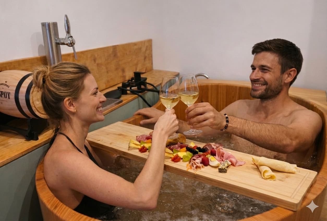 planches à partager séance bain bien être