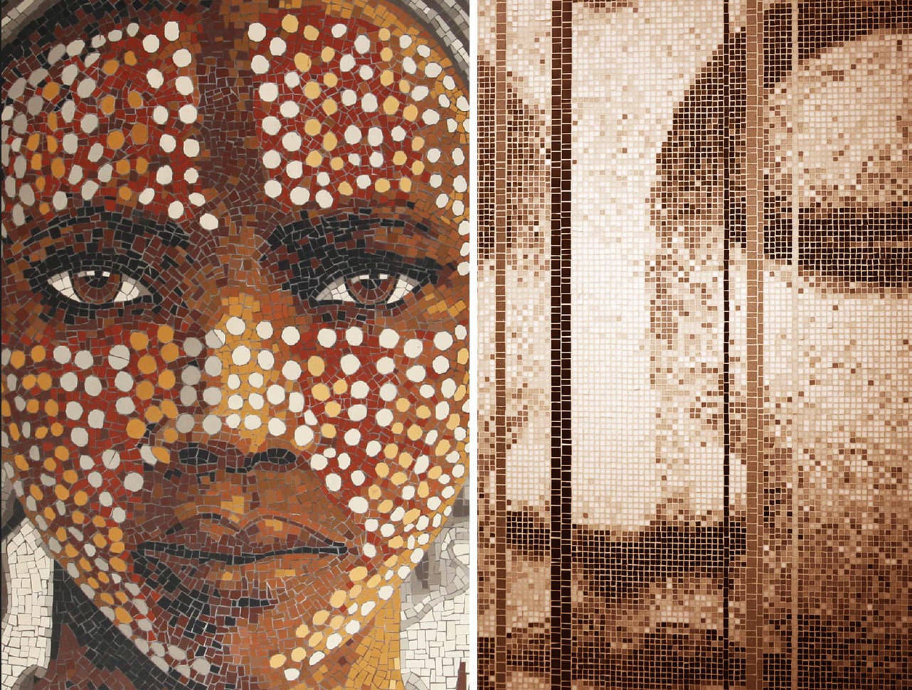 Mosaique en volume