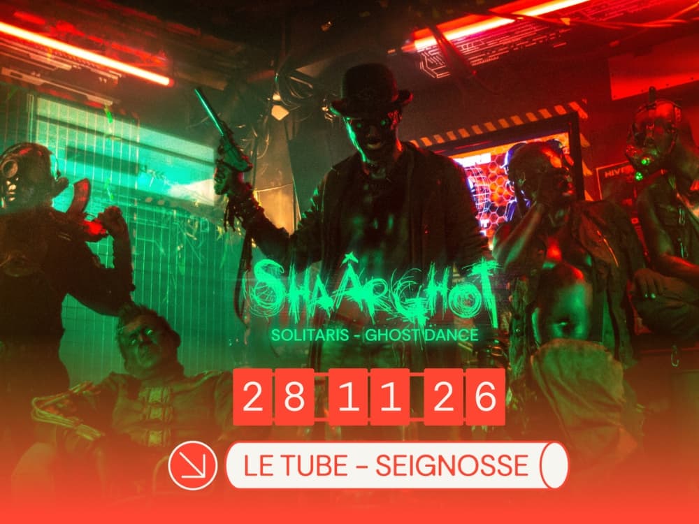 SHAÂRGHOT + SOLITARIS + GHOST DANCE