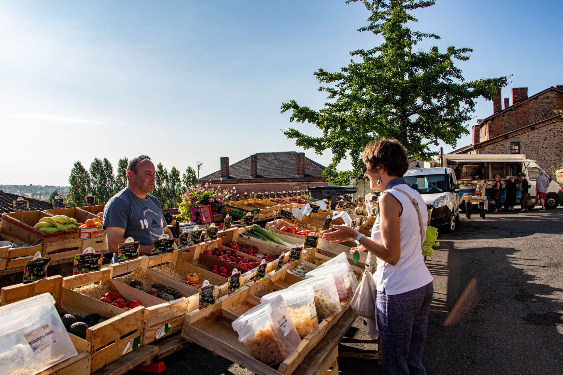 Marché alimentaire