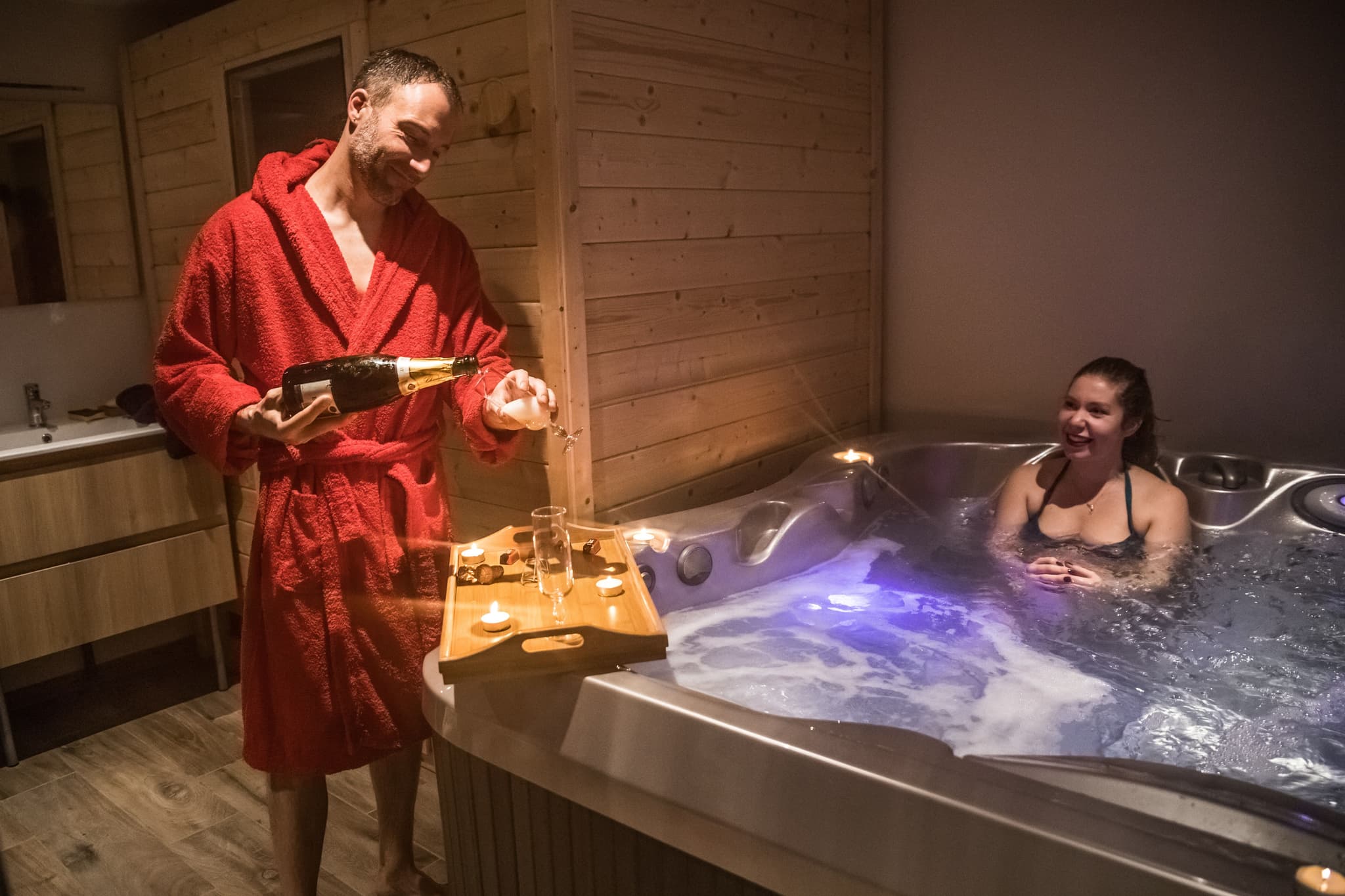 Hébergement couple jacuzzi, spa - Saint-Junien