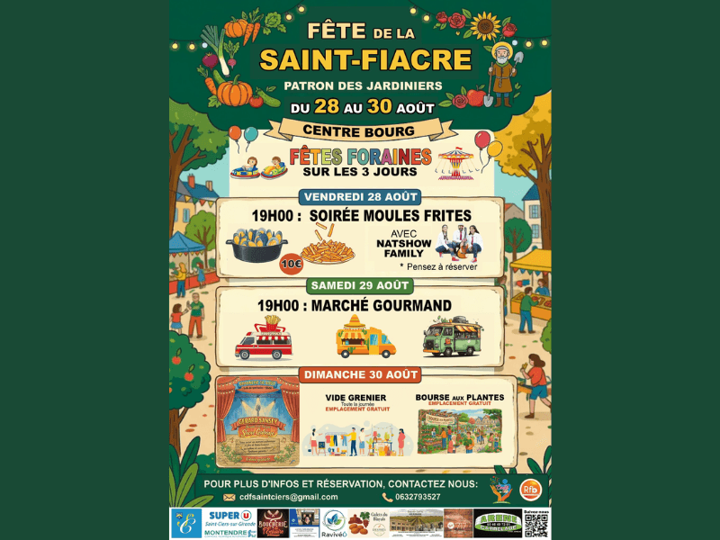 Programme Fête St Fiacre