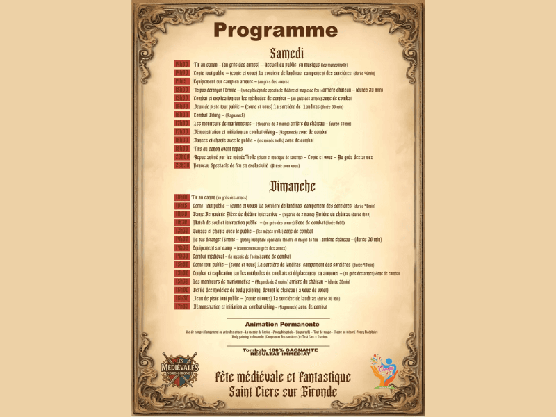 Programme