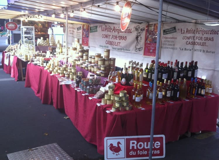 stand marché