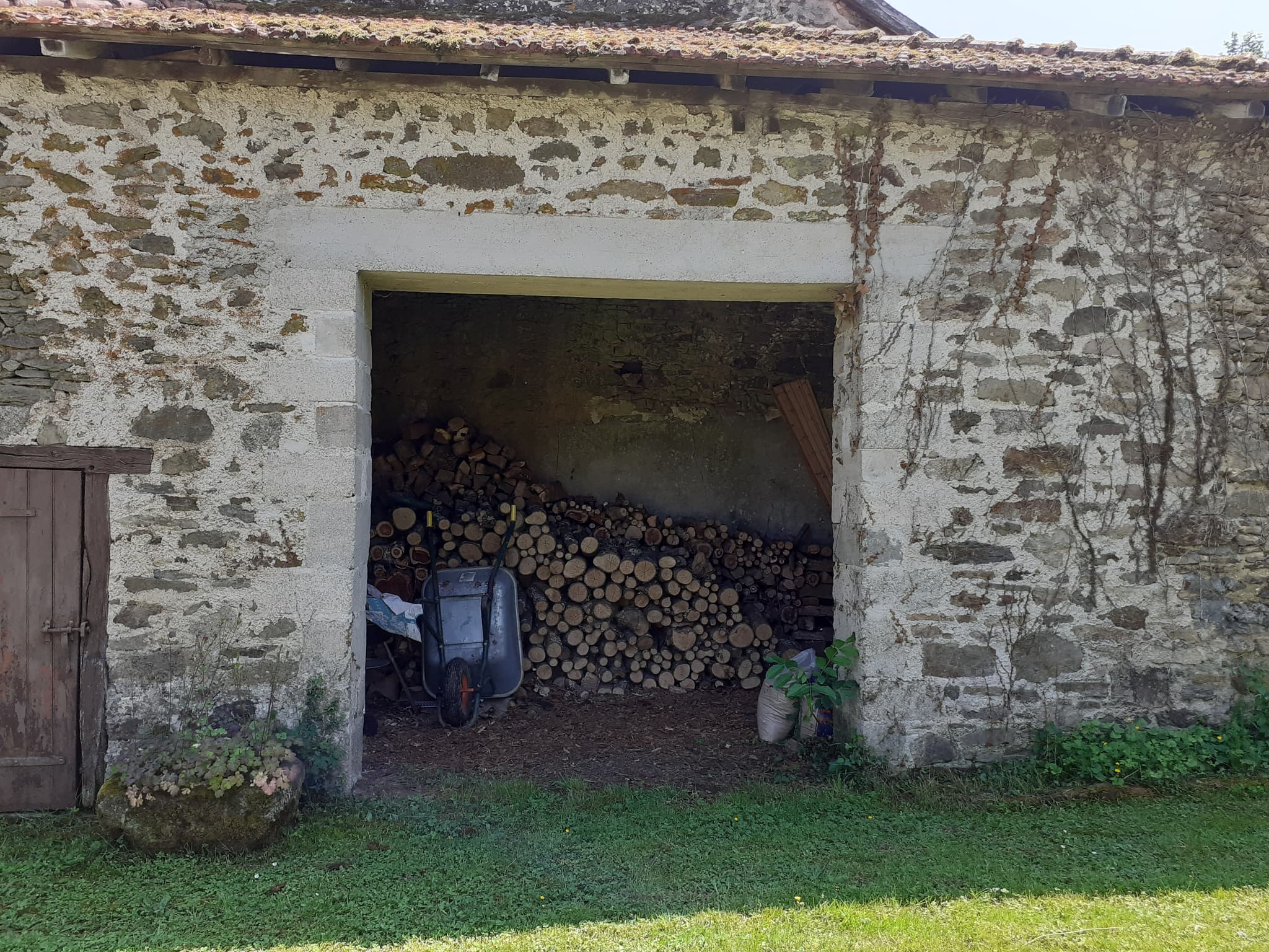 stockage bois