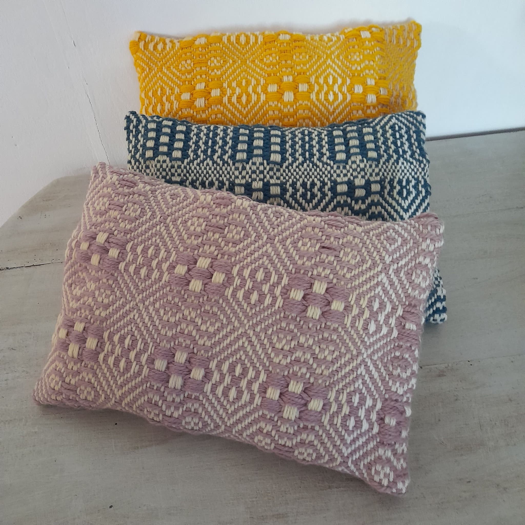 tissage coussin