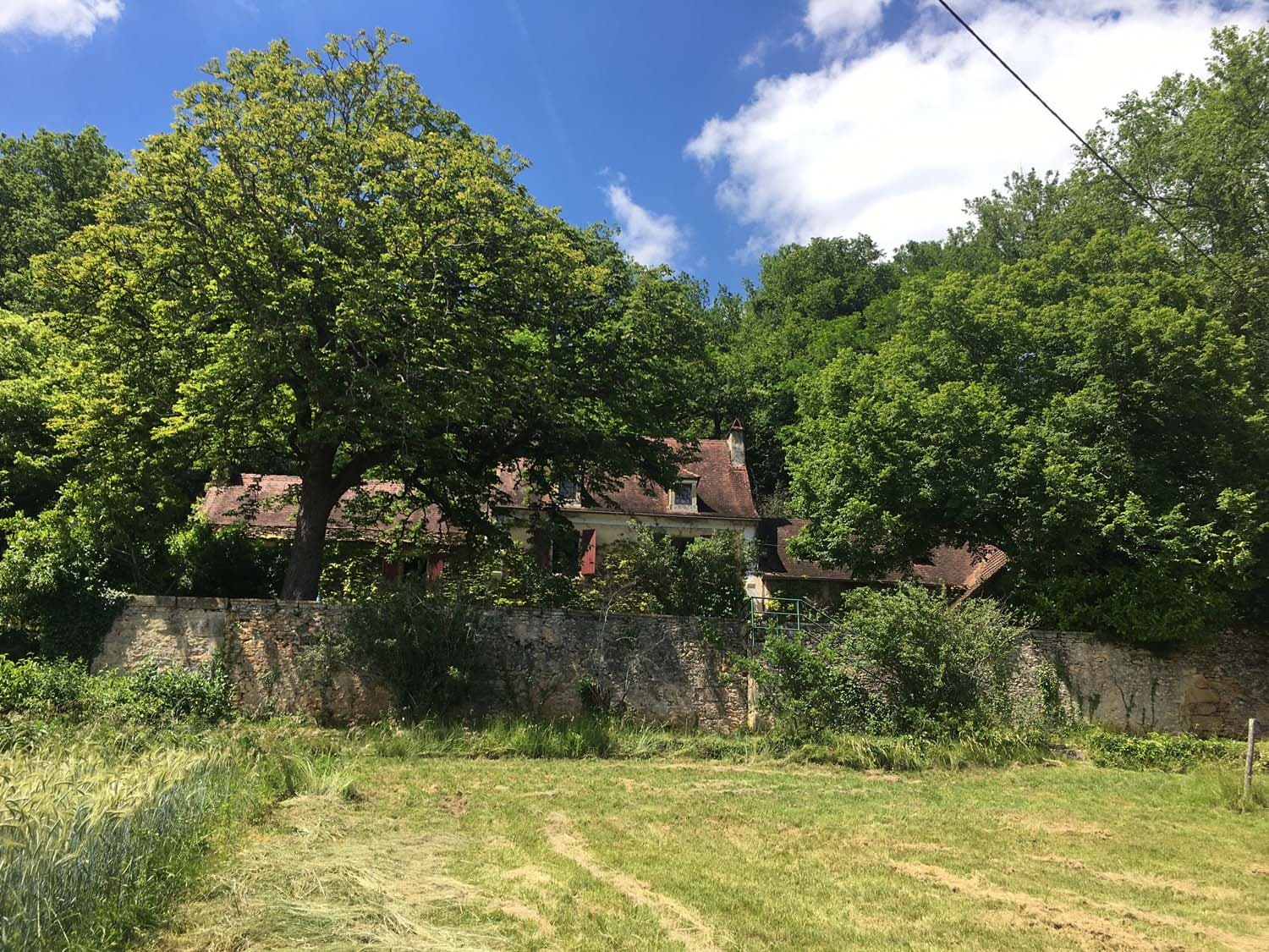 vue du jardin