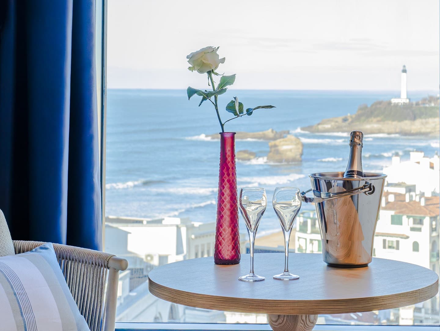 Vue Chambre Hôtel Mercure Président Biarritz Plage