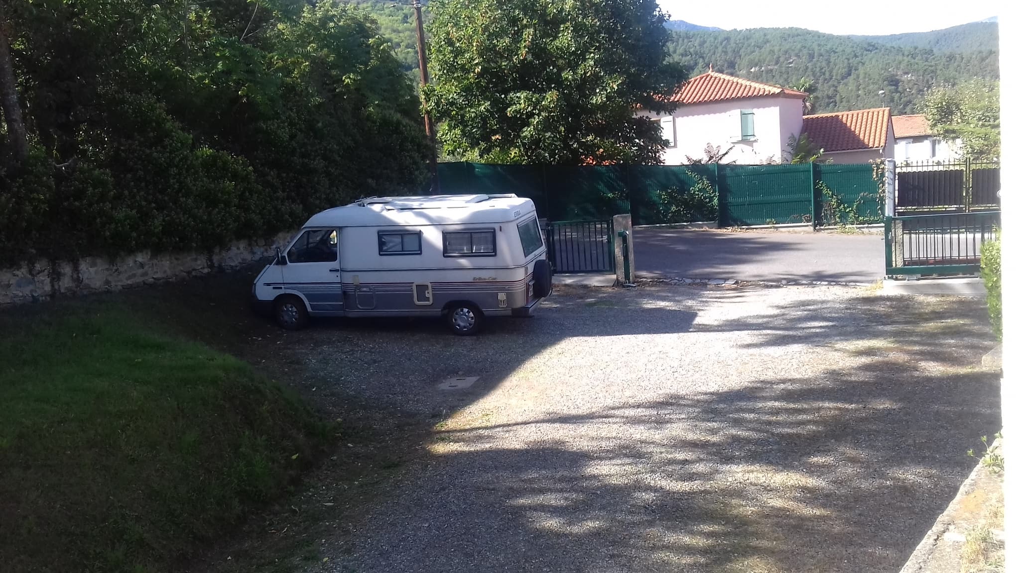 Parking de la résidence