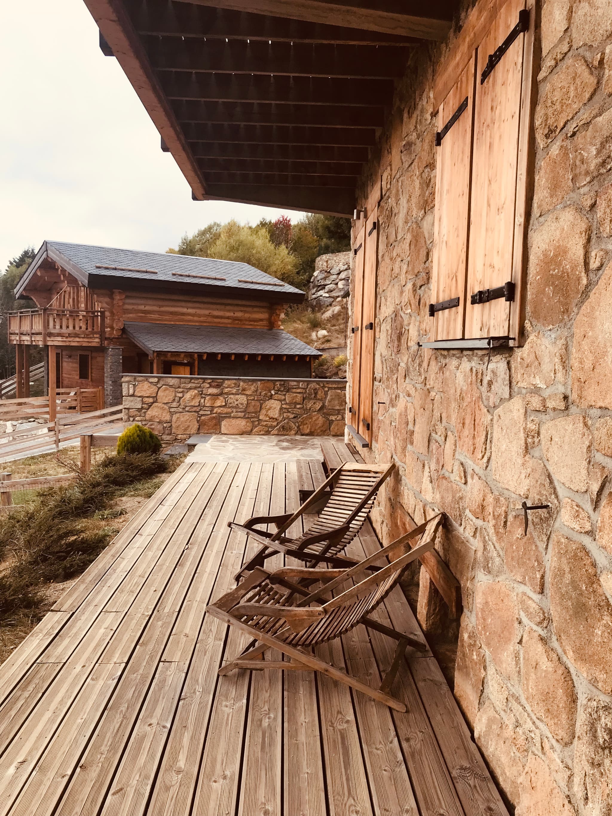 Terrasses des chambres