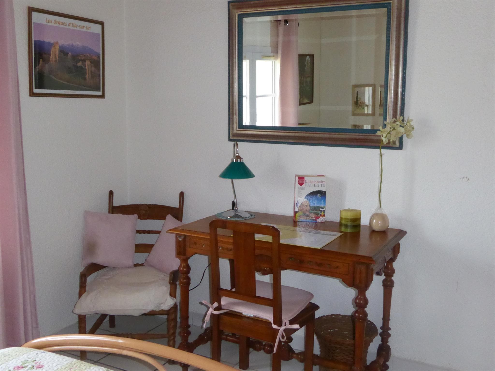 Côté bureau, chambre individuelle à l'étage_27