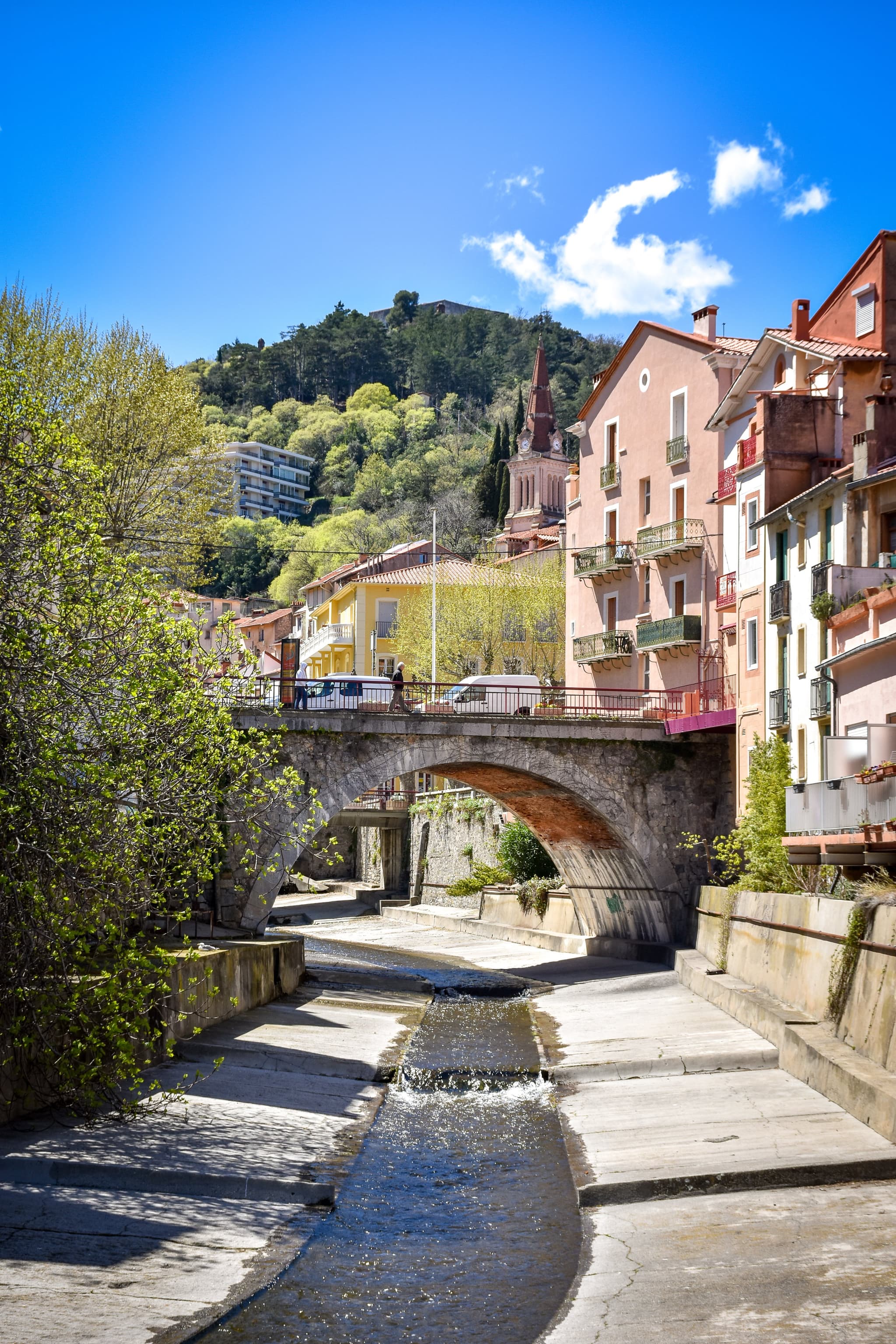 Rivière Le Mondony à Amélie-les-Bains Palalda