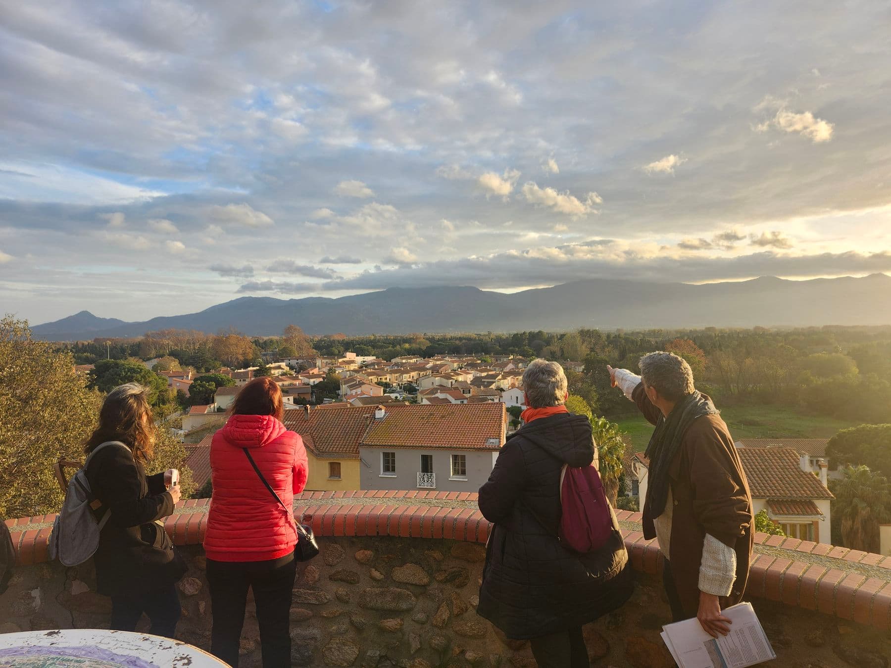 visite guidée crépuscule Elne