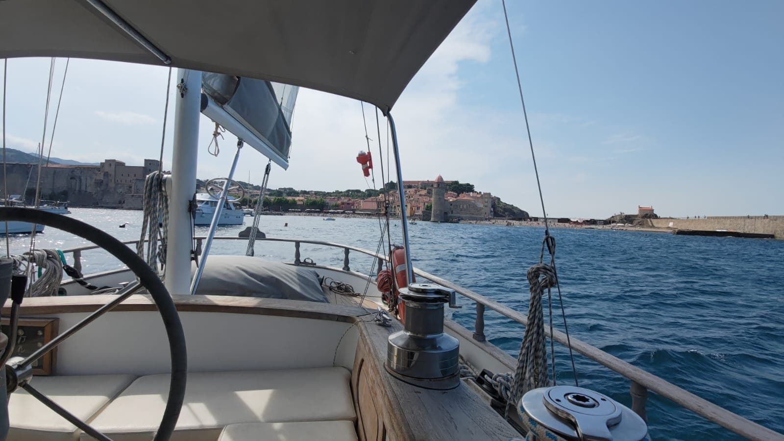 collioure Notre dame des anges chateau