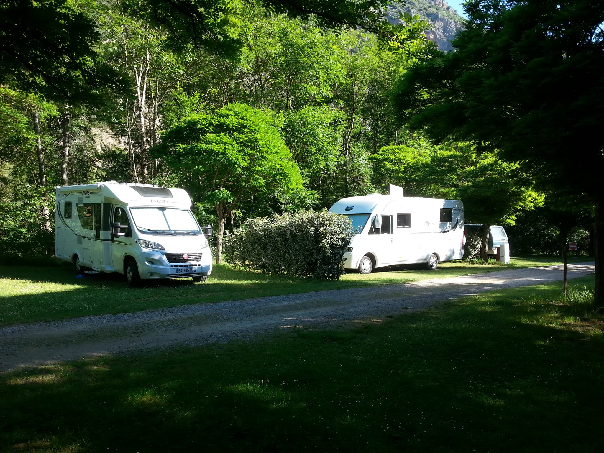 emplacements camping car