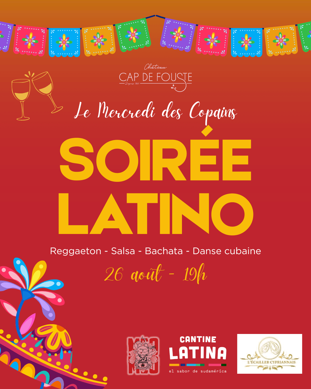 Soirée latino Cap de Fouste