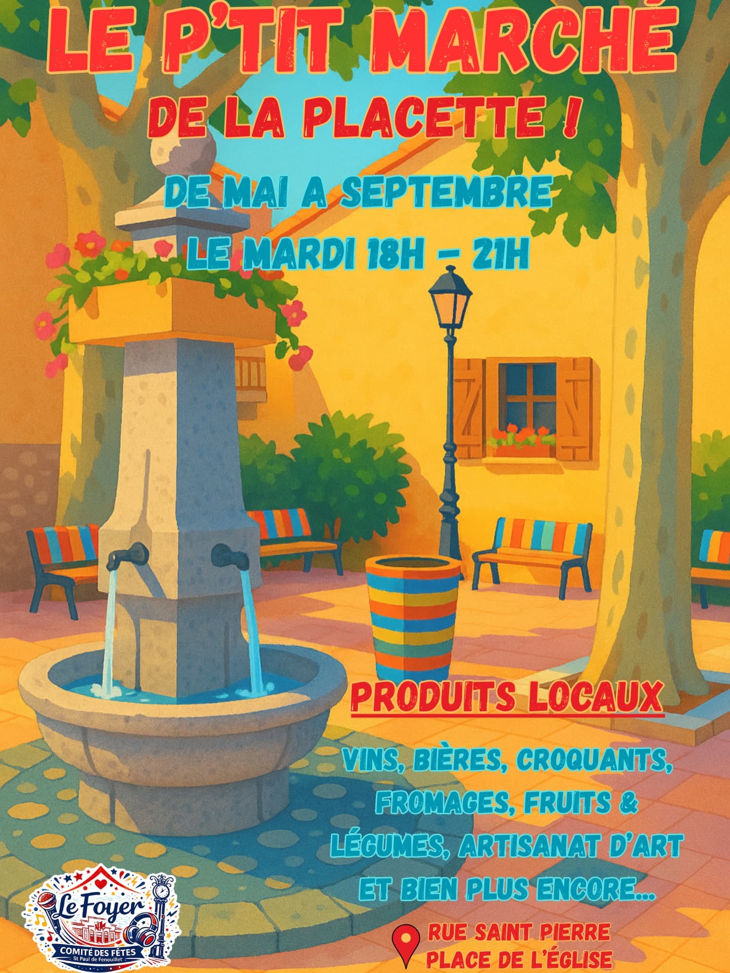 le P'TIT marché de la placette - ST PAUL
