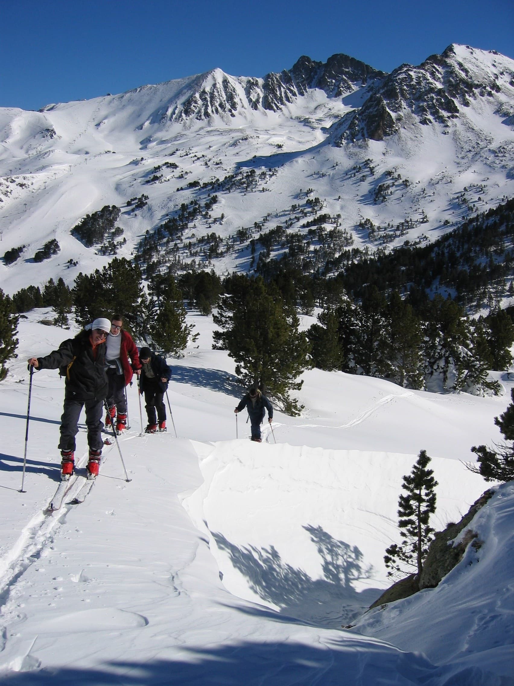 ski rando aiguilles et lacs des pessons andorra 001