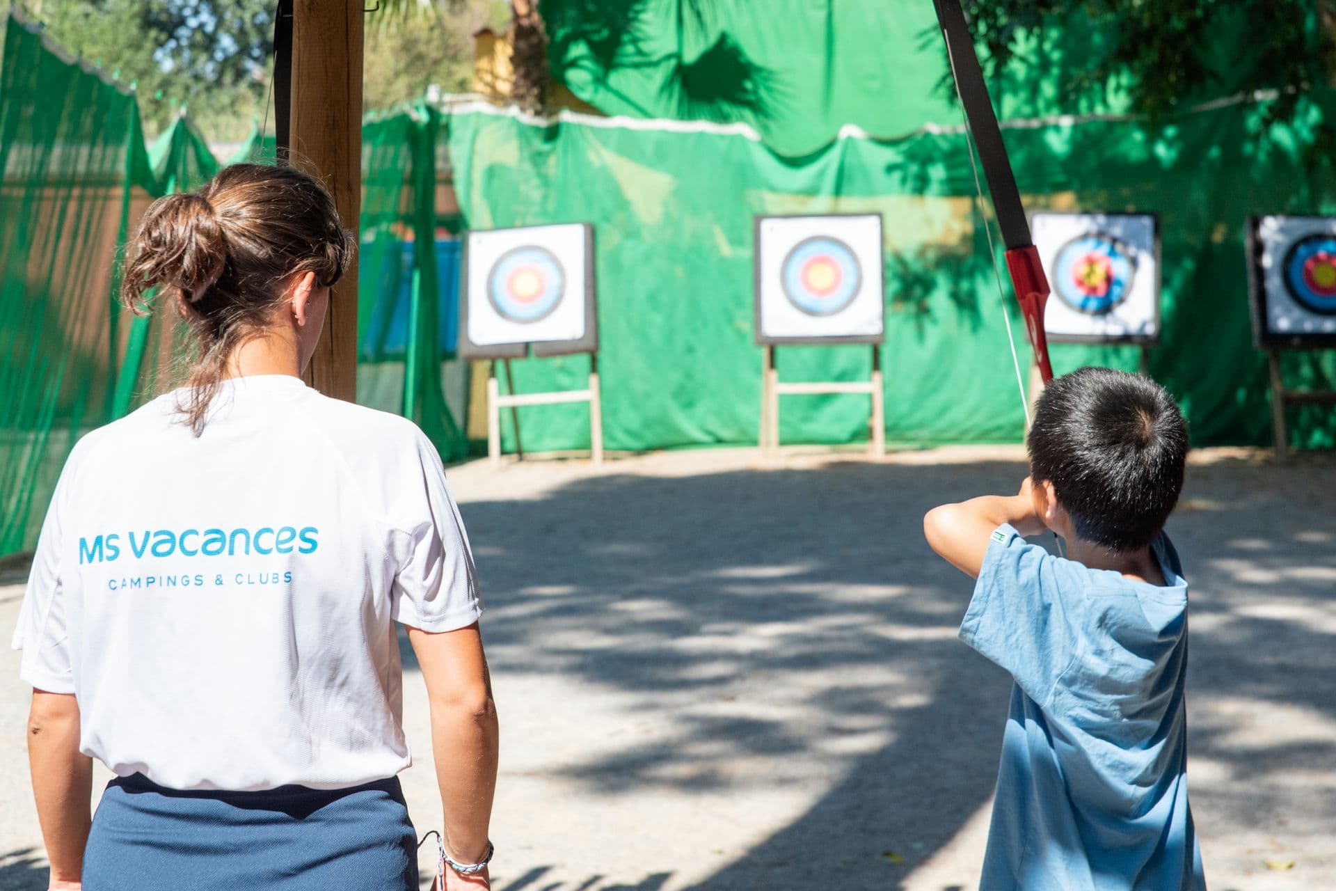 tir-arc-camping-littoral-argeles-pyrenees-orientales