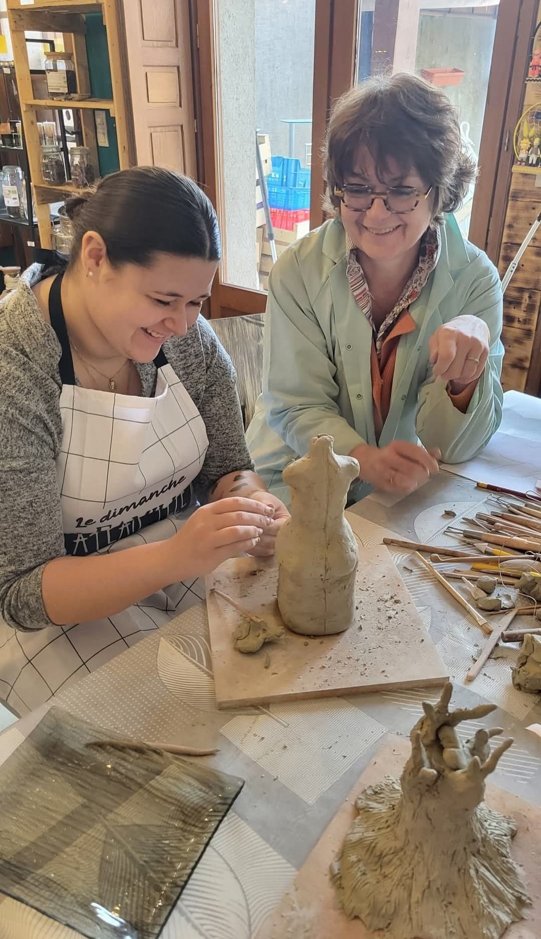 Atelier de modelage