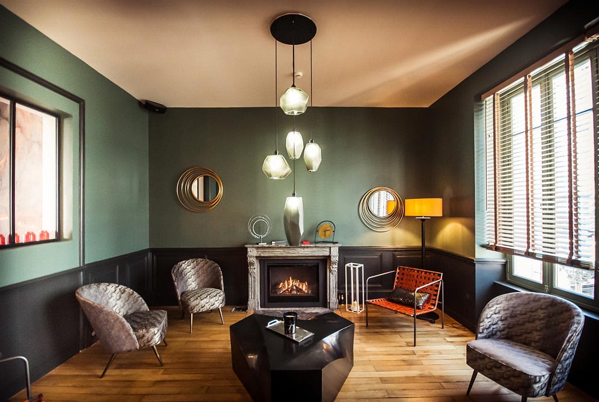 Lounge-Cheminée
