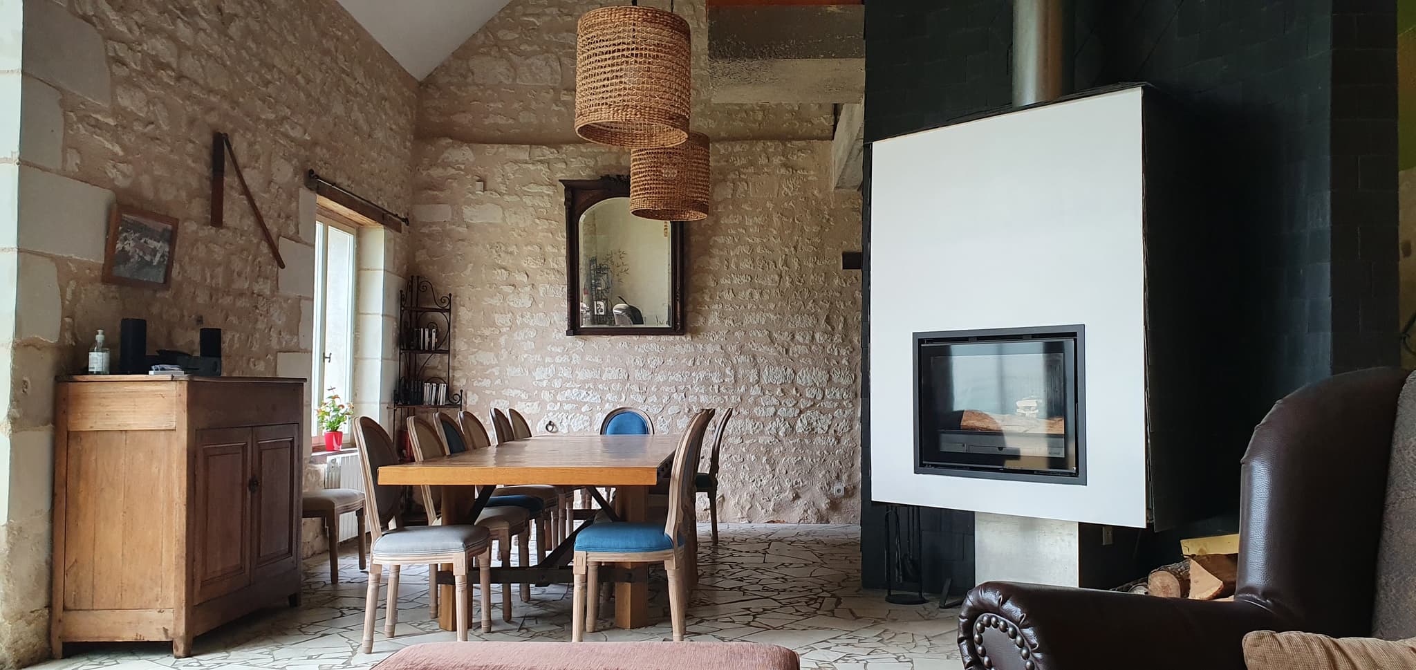 ferme de couffy piece de vie