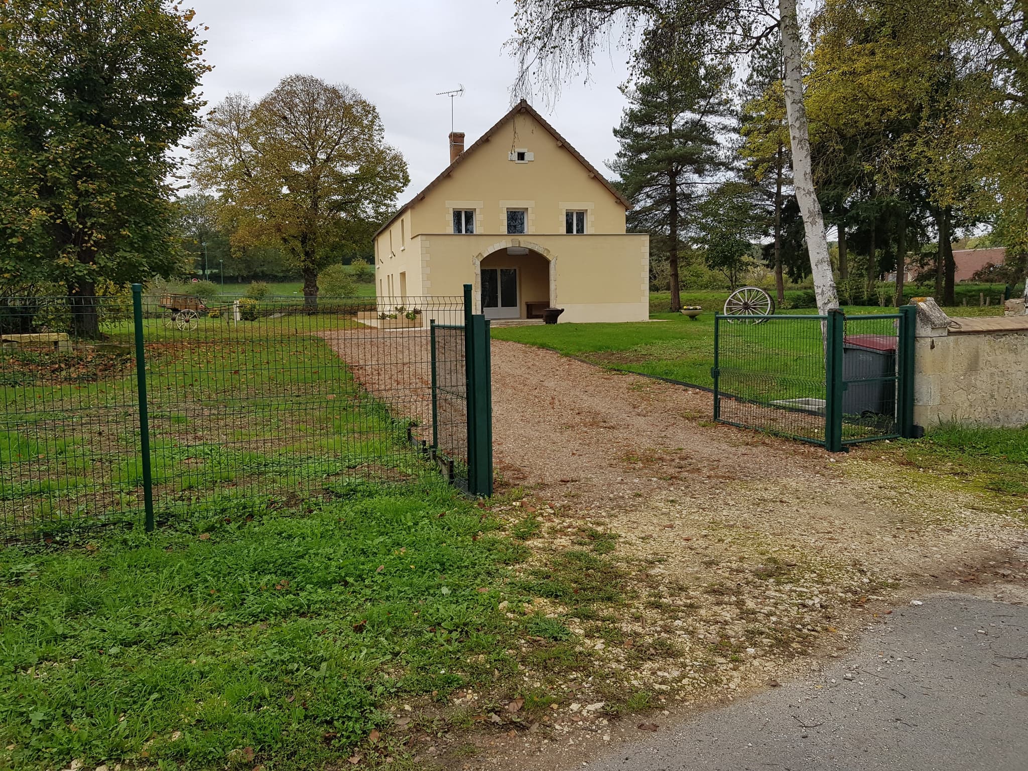 Notre gite en façade