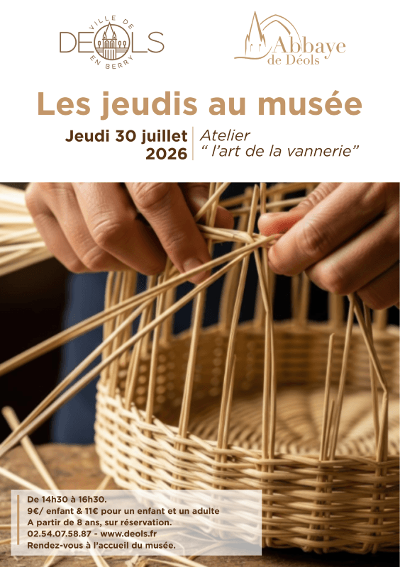 2026 07 30 Atelier l'art de la vannerie Déols