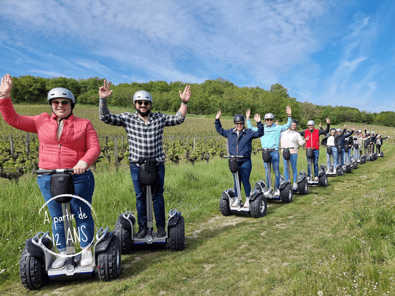 7 - Balade en gyropode dans les vignes