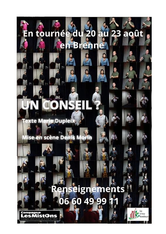 Affiche 1 tournée UN CONSEIL ? - 1