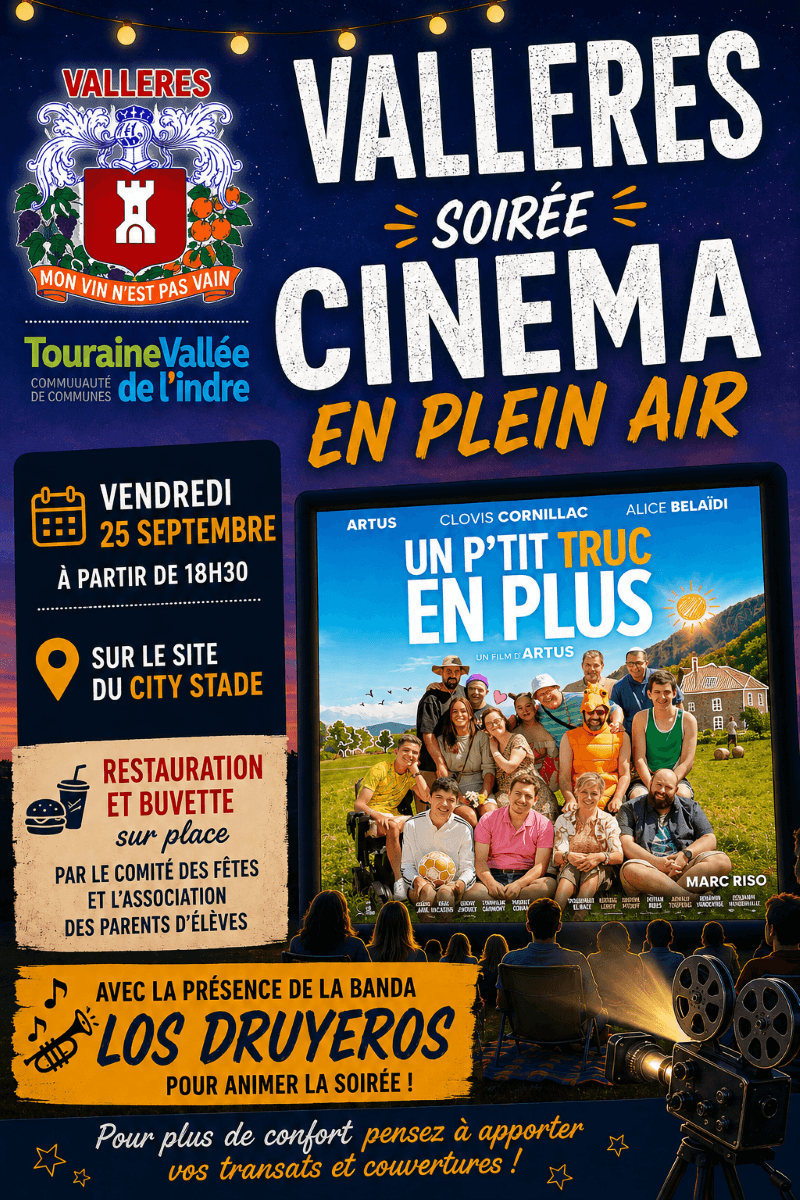 Affiche ciné plein air