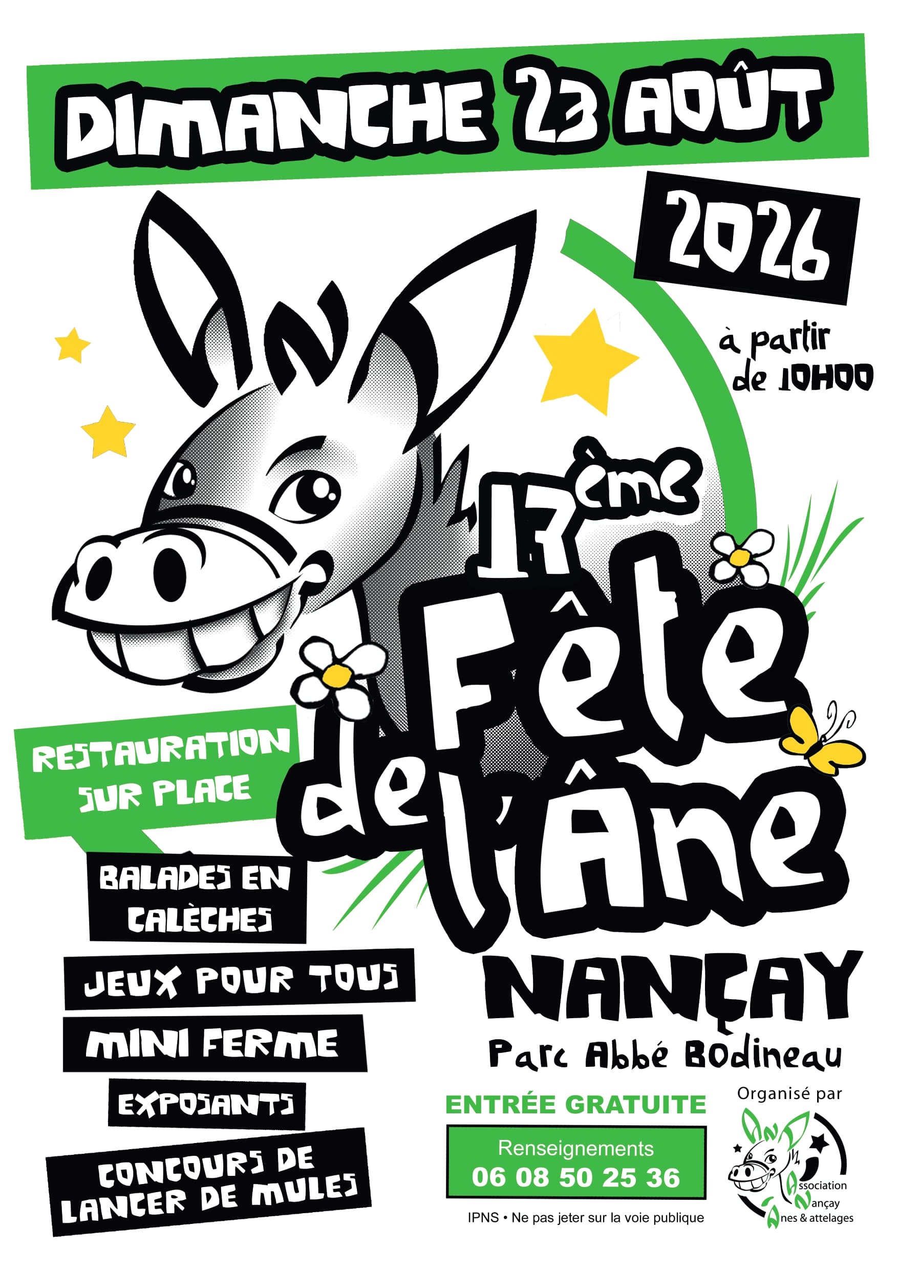 Affiche - Fête de l'Âne -