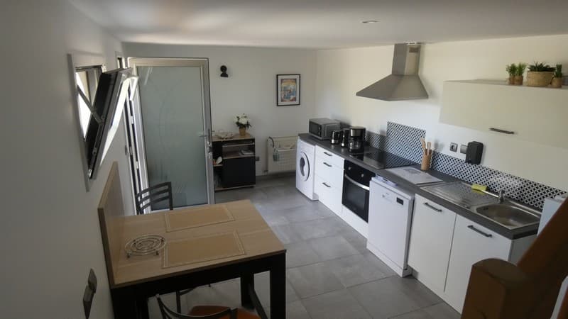 Au long du Cher - Duplex - espace cuisine