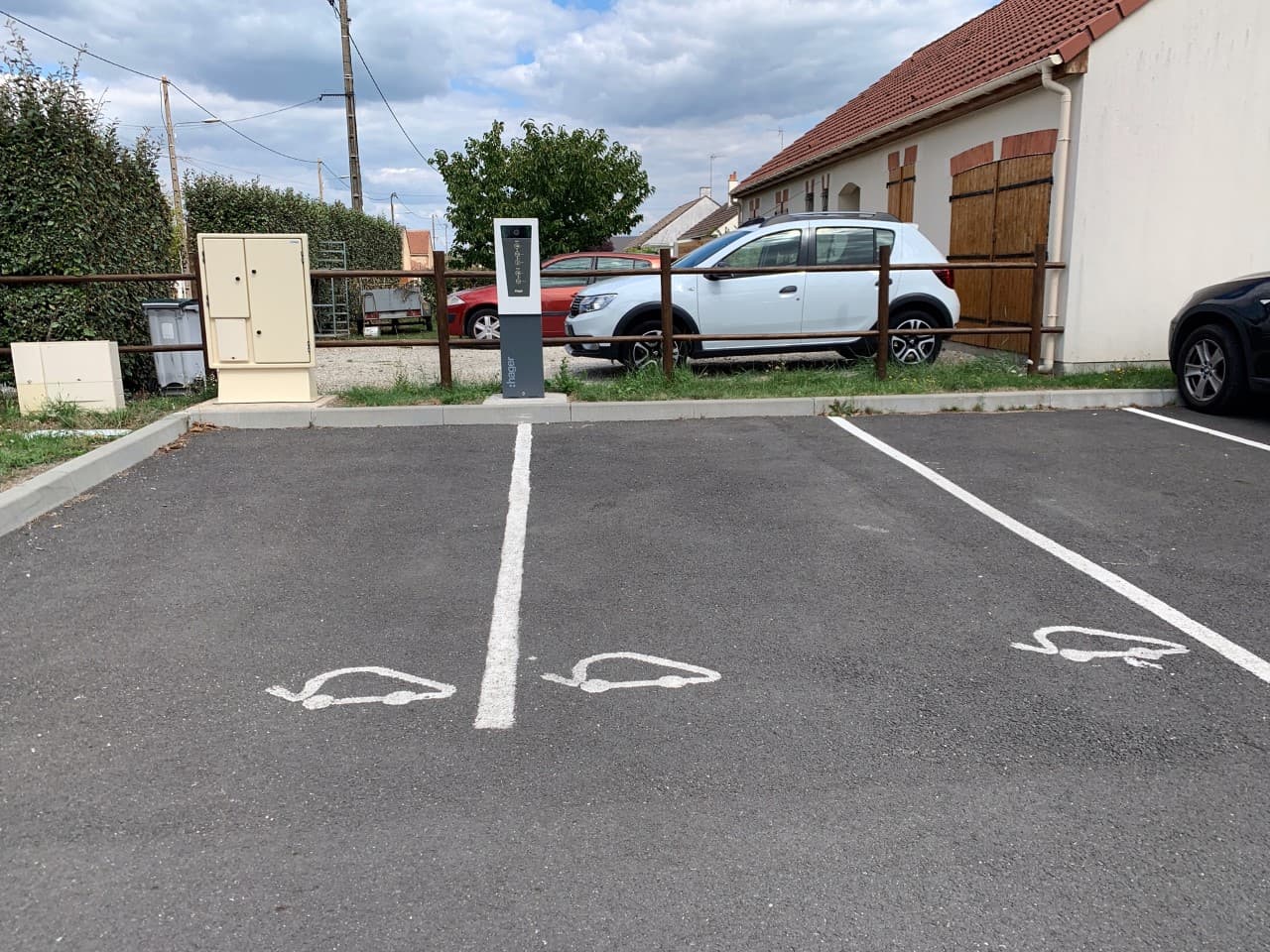 Borne CCVS parking
