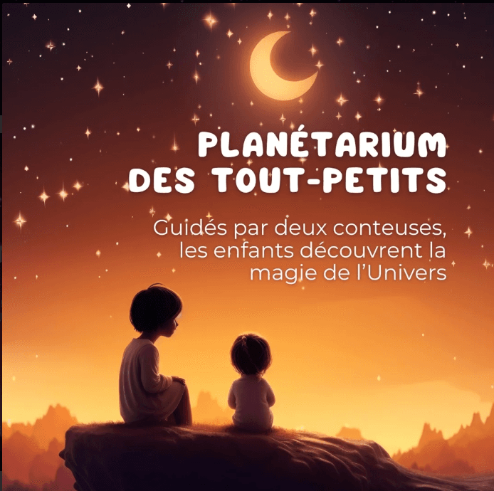 affiche planétarium des tout petits