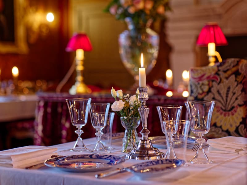 Restaurant de l'hôtel Château Louise de La Vallière