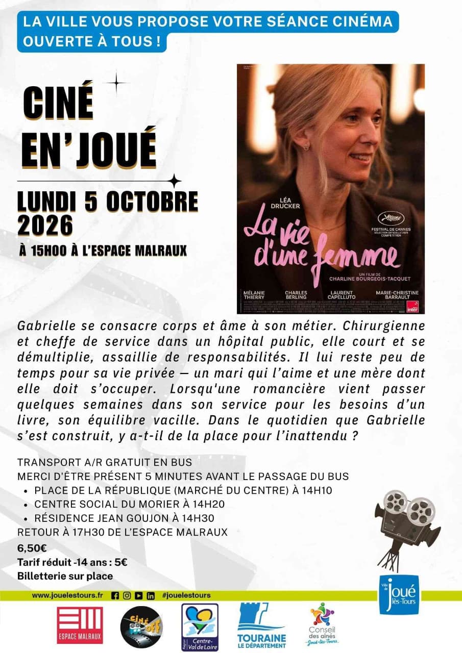 Ciné en Joué : La vie d'une femme