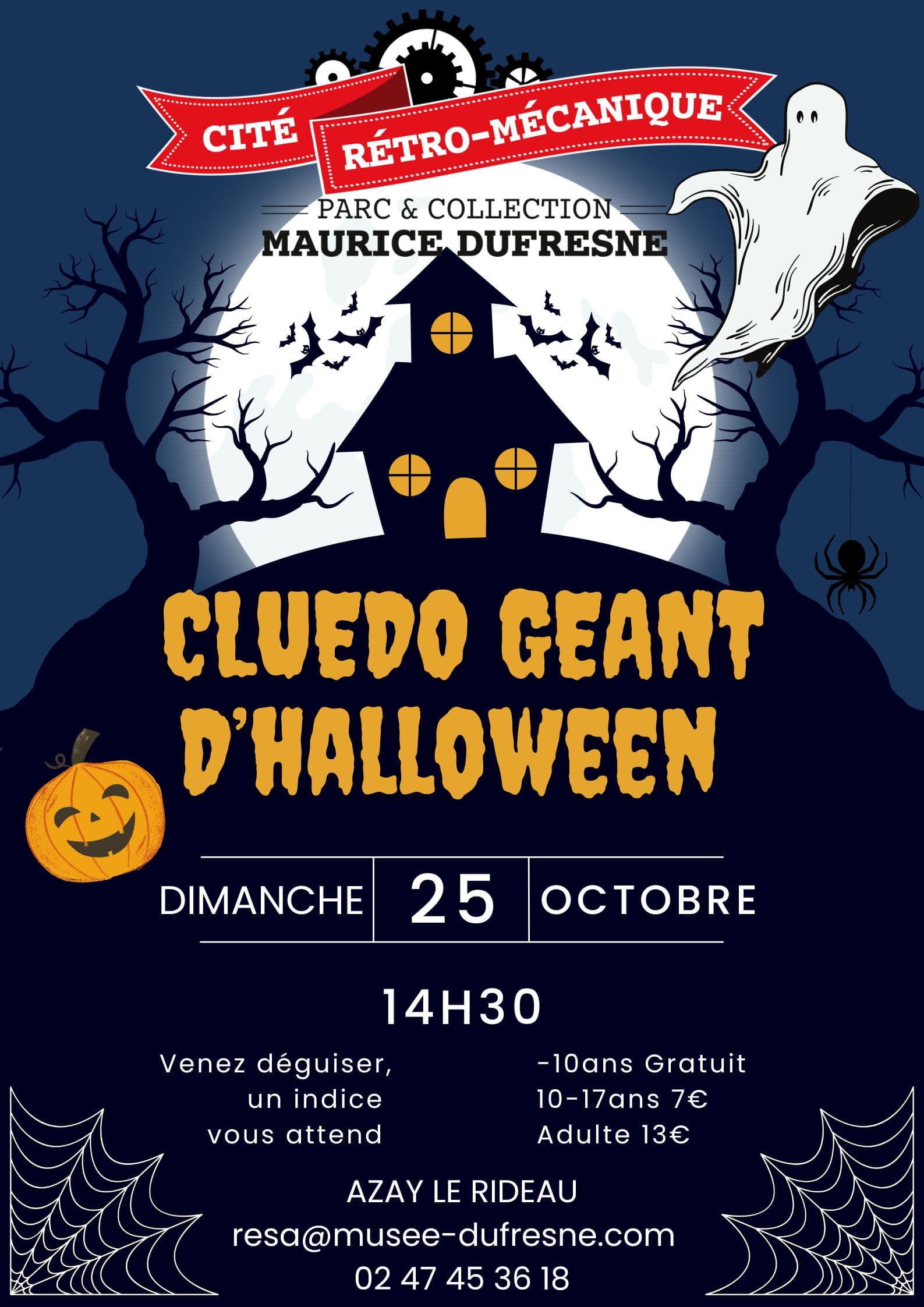 Cluedo d'halloween 2026