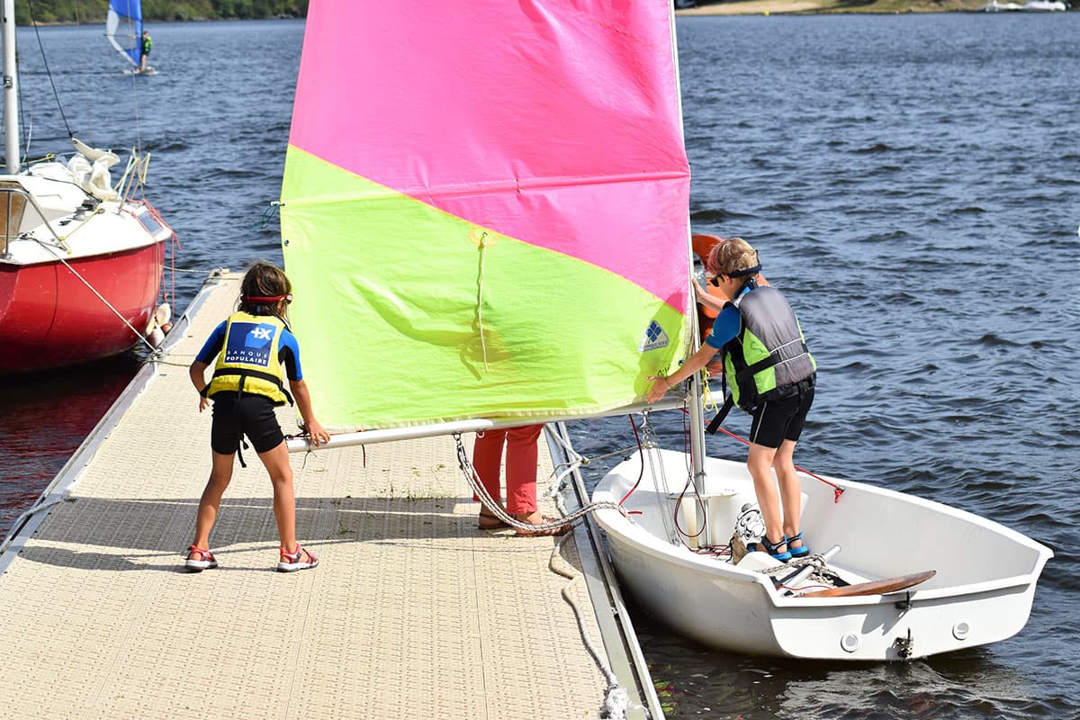 Stage de Voile BPA lac Eguzon