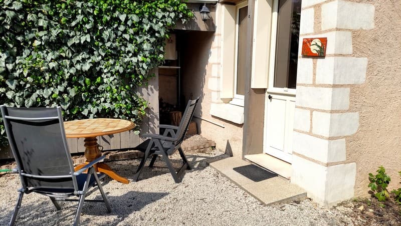 Entrée du gite le Grillon